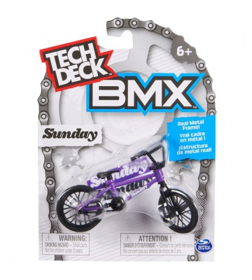 Tech Deck BMX sběratelské kolo Sunday fialová
