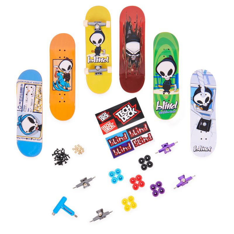 Tech Deck skateshop 6ks s příslušenstvím Blind II