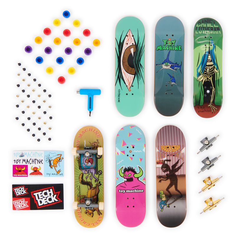 Tech Deck skateshop 6ks s příslušenstvím Toy Machine