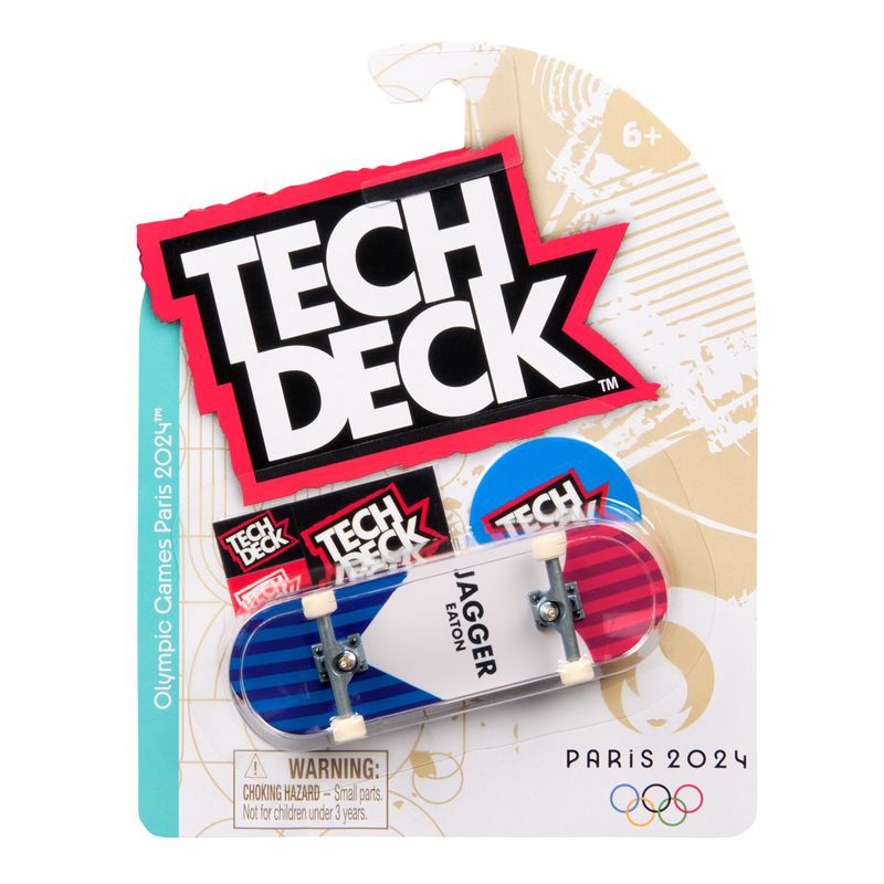 Tech Deck fingerboard základní balení Paříž 2024 Jagger Eaton