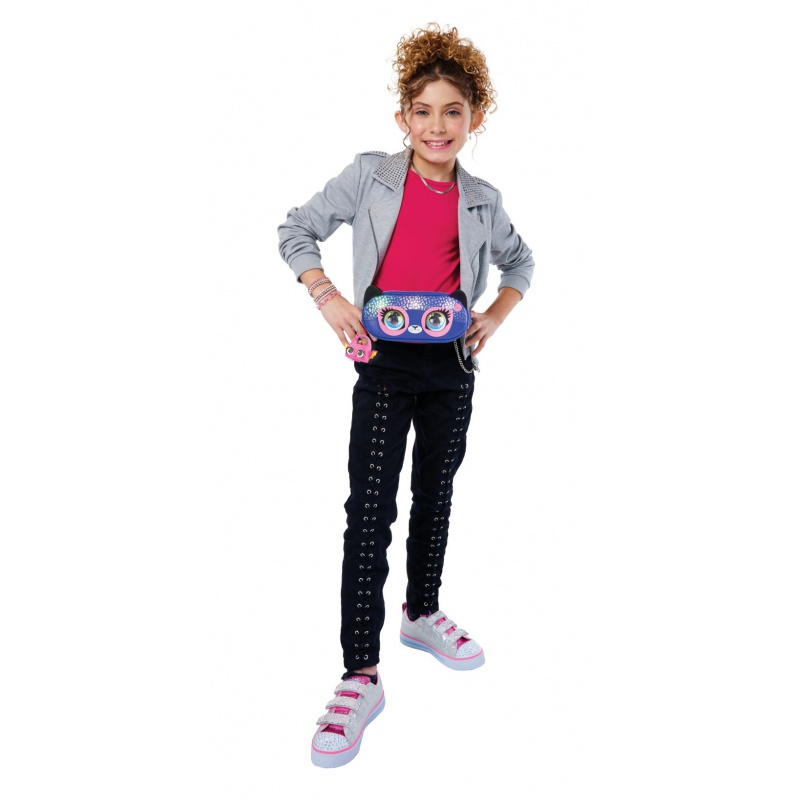 Purse Pets interaktivní ledvinka gepard