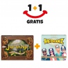Akce 1+1 Společenská hra Jumanji - česká verze + Hedbanz Hra pro dospělejší ZDARMA