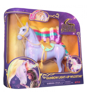 Unicorn Academy světelný jednorožec Wildstar 28 cm