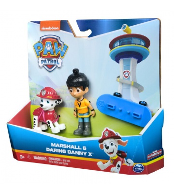 Tlapková patrola smělý Danny X s figurkou Marshall