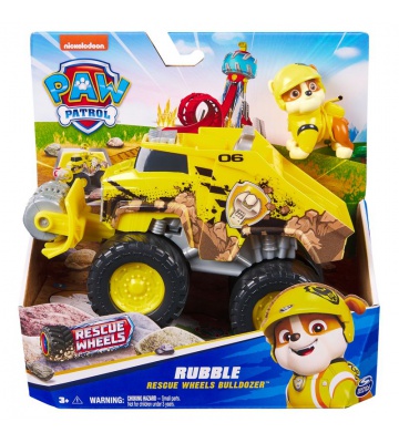 Tlapková Patrola Rescue Wheels tematické vozidlo Rubble
