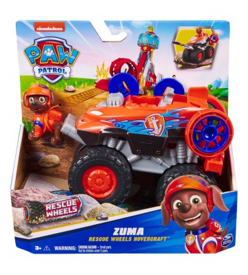 Tlapková Patrola Rescue Wheels tematické vozidlo Zuma