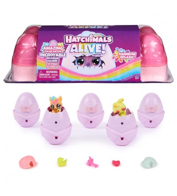 Hatchimals Alive líhnoucí se zvířátka ve vodě karton