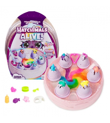 Hatchimals duhový hrací set