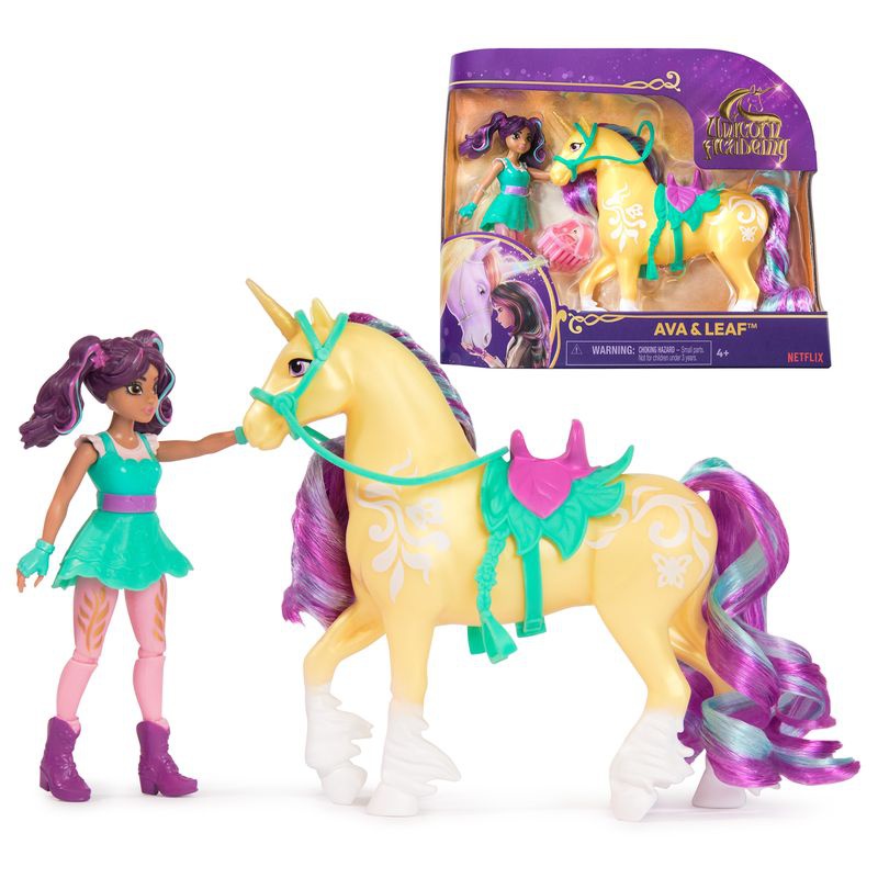 Unicorn Academy figurky Ava a Leaf 11 cm