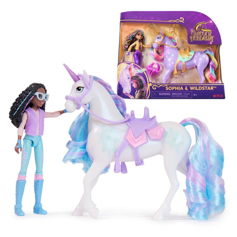 Unicorn Academy figurky Layla a Glacier 11 cm