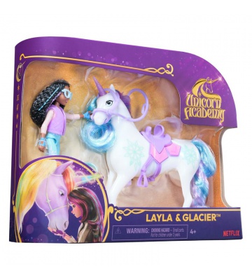 Unicorn Academy figurky Layla a Glacier 11 cm