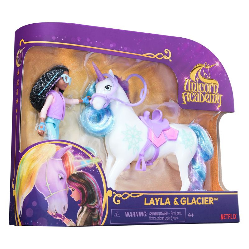 Unicorn Academy figurky Layla a Glacier 11 cm