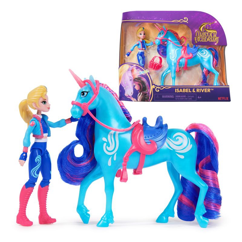 Unicorn Academy figurky Isabel a River 11 cm