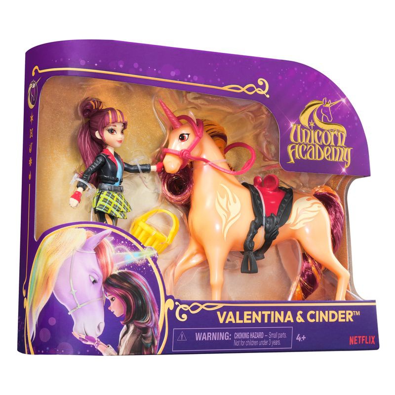 Unicorn Academy figurky Valentina a Cinder 11 cm
