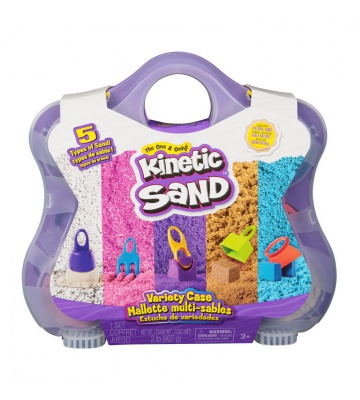 Kinetic Sand kufřík s doplňky