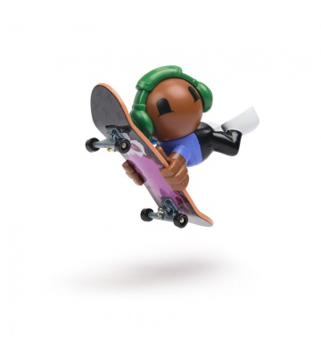 Tech Deck SK8 Crew fingerboard s figurkou zelená sluchátka