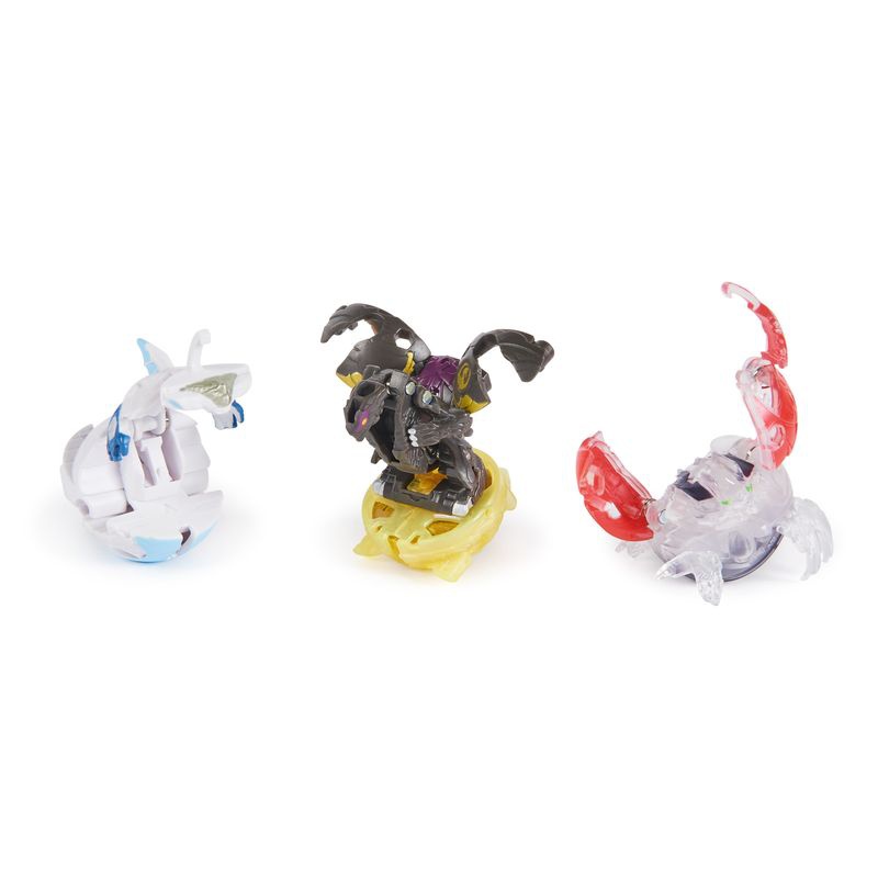 Bakugan startovací sada speciální útok S6 Dragonoid, Titanium Hammerhead, Butterclaw