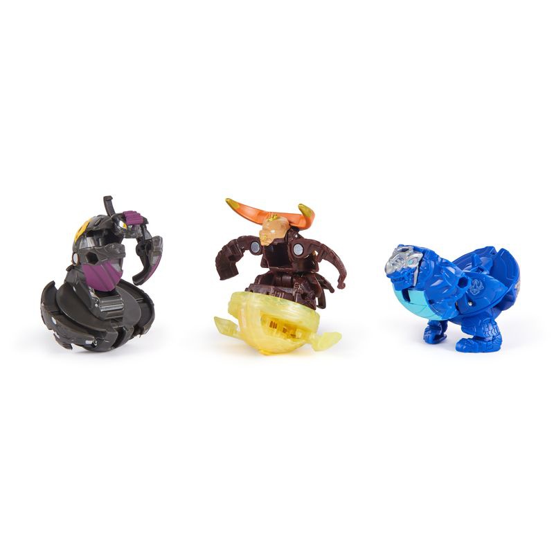 Bakugan startovací sada speciální útok S6 Bruiser, Mantid, Titanium Trox