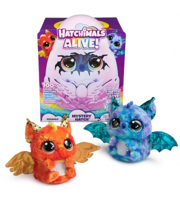 Hatchimals líhnoucí se interaktivní zvířátko dráček
