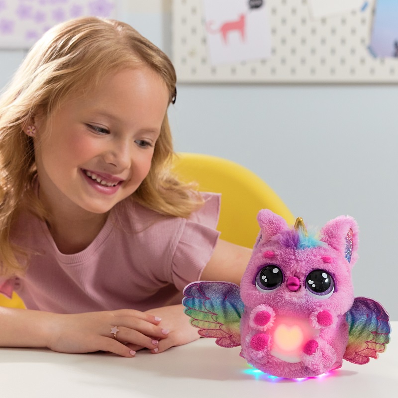 Hatchimals líhnoucí se interaktivní zvířátko jednorožec