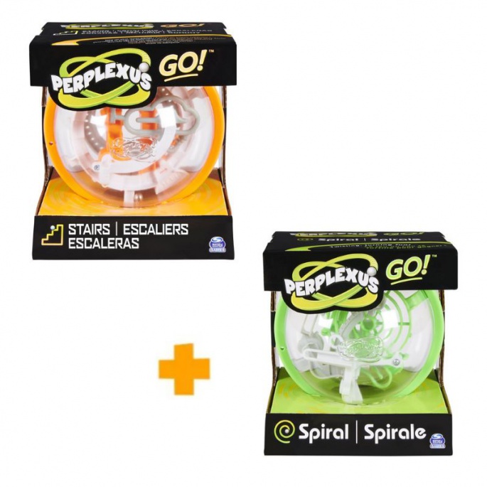 Výhodný balíček: Perplexus Go schody + Perplexus Go spirály za polovinu