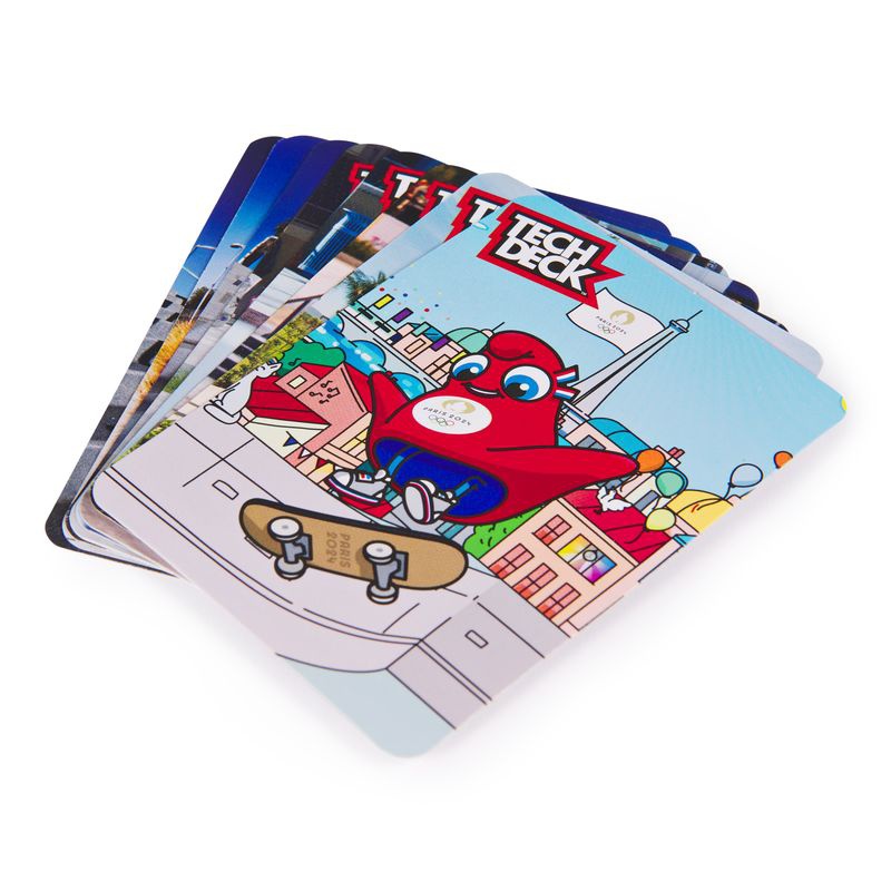 Akce 1+1: Tech Deck olympijské multi balení 8 ks + SK8 Crew fingerboard s figurkou ZDARMA