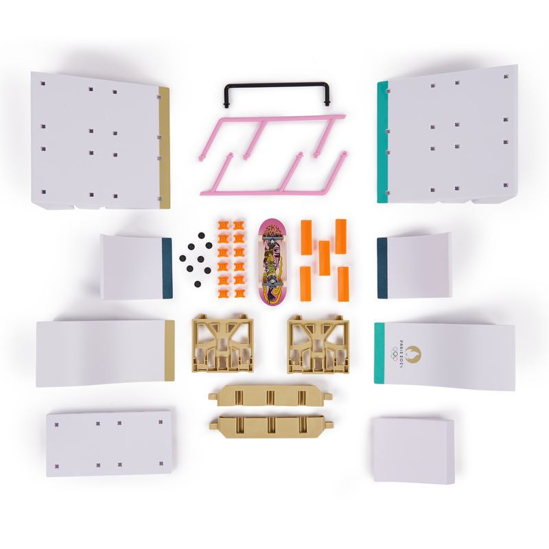 Akce 1+1: Tech Deck olympijský park Sky Brown + SK8 Crew fingerboard s figurkou ZDARMA