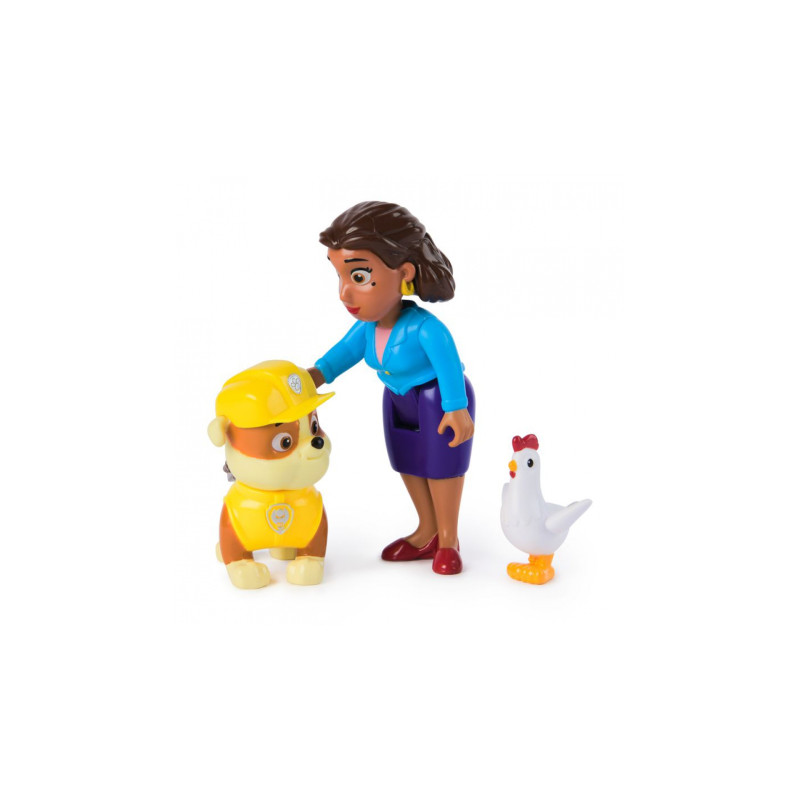 Balíček: Rubble a jeho parta interaktivní jeřáb 60 cm + Goodwayová a Rubble za polovinu