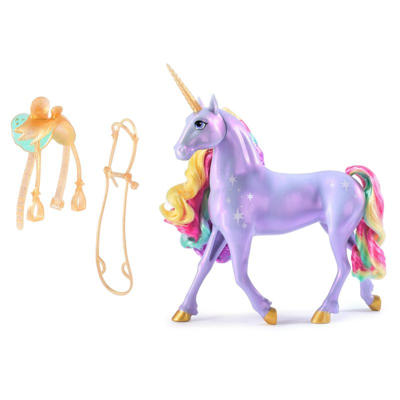 Unicorn Academy světelný jednorožec Wildstar 28 cm + Valentina a Cinder 11 cm za polovinu