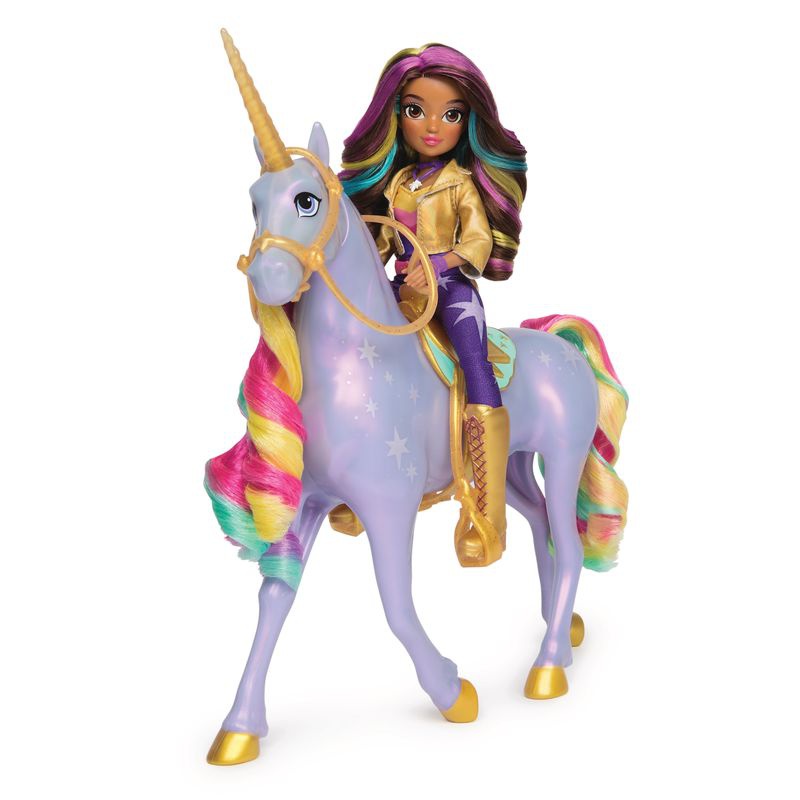 Unicorn Academy Wildstar 28 cm a Sophia 24 cm + Valentina a Cinder 11 cm za polovinu