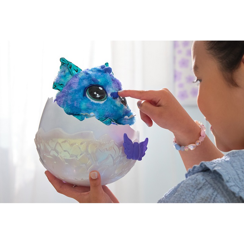 AKCE 1+1: Hatchimals líhnoucí se zvířátko dráček + sourozenci ve vajíčku s doplňky ZDARMA