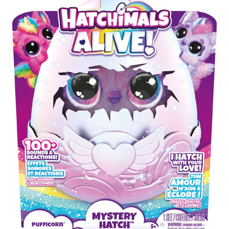 AKCE 1+1: Hatchimals líhnoucí se zvířátko jednorožec + sourozenci ve vajíčku ZDARMA