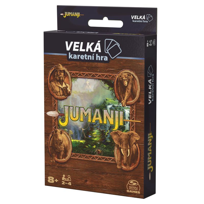 Spin Master Games Jumanji karetní verze  - česká verze