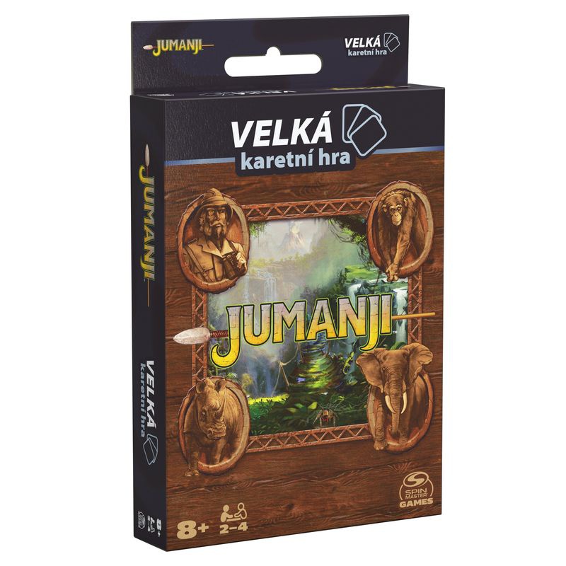 Spin Master Games Jumanji karetní verze  - česká verze