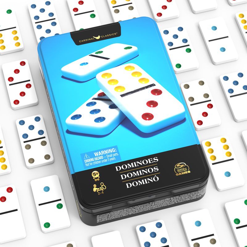 Spin Master Games  domino v plechové krabičce