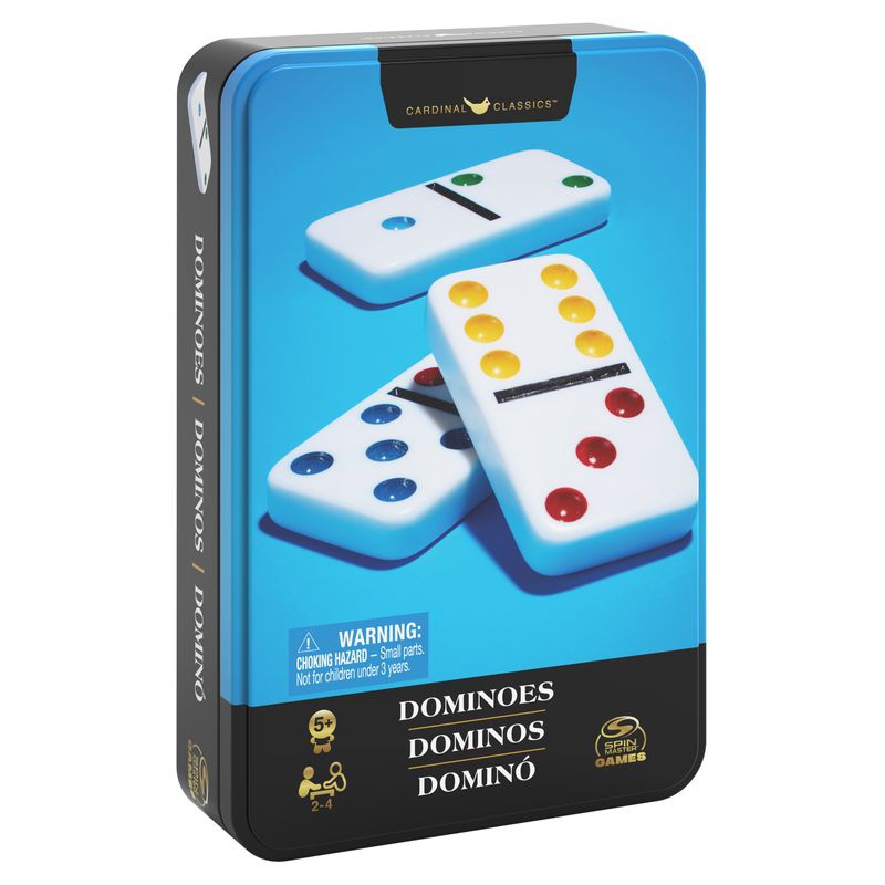 Spin Master Games  domino v plechové krabičce
