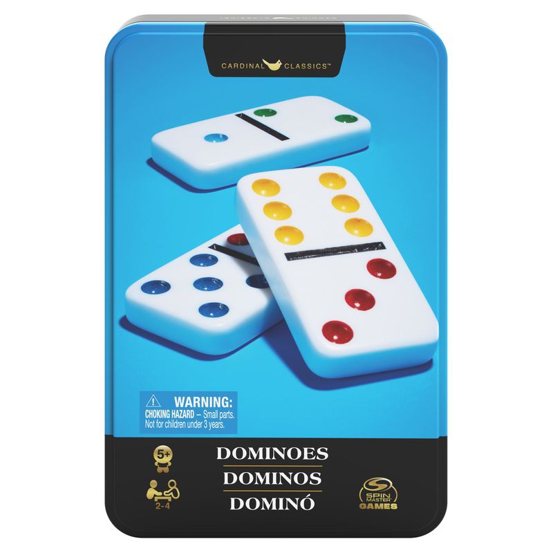 Spin Master Games  domino v plechové krabičce