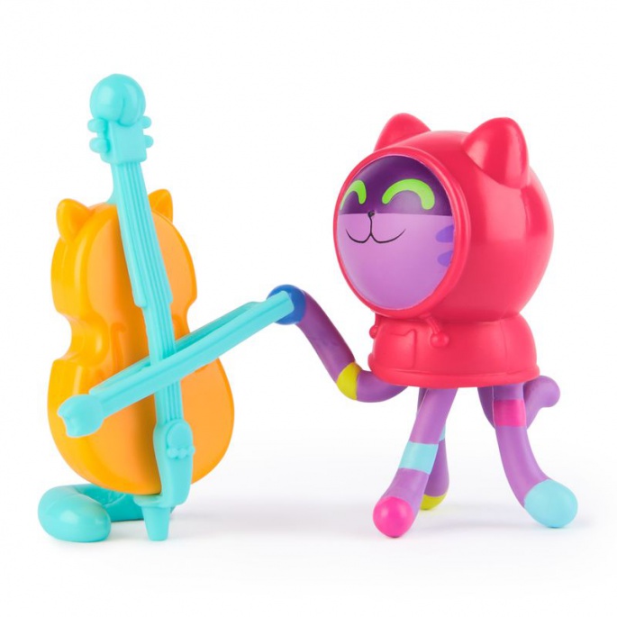 Gábinin kouzelný domek figurka Dj Catnip s doplňkem