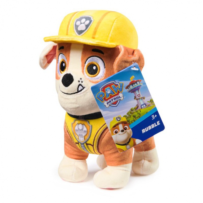 Tlapková patrola základní plyšák Rubble 18 cm