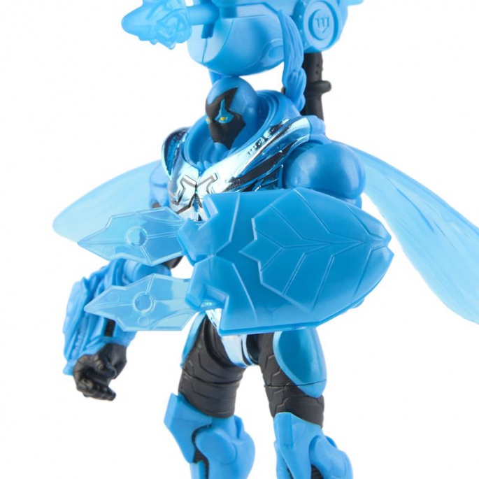 DC Metal Force akční figurka Blue Beetle 10 cm