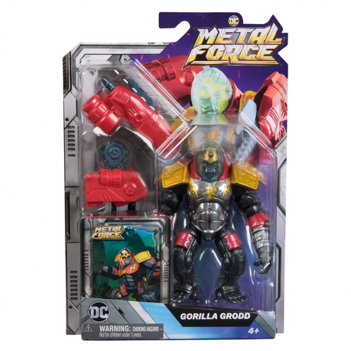 DC Metal Force akční figurka Gorilla Grodd 10 cm