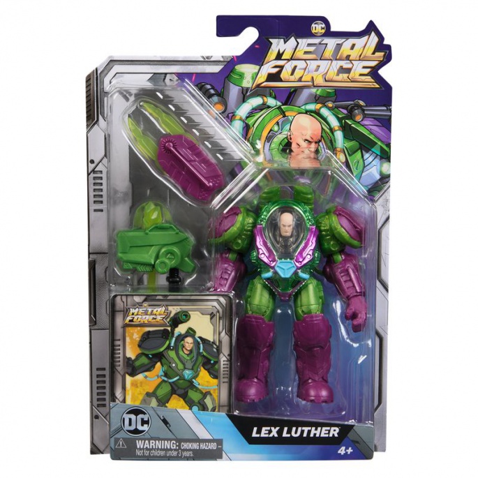 DC Metal Force akční figurka Lex Luther 10 cm