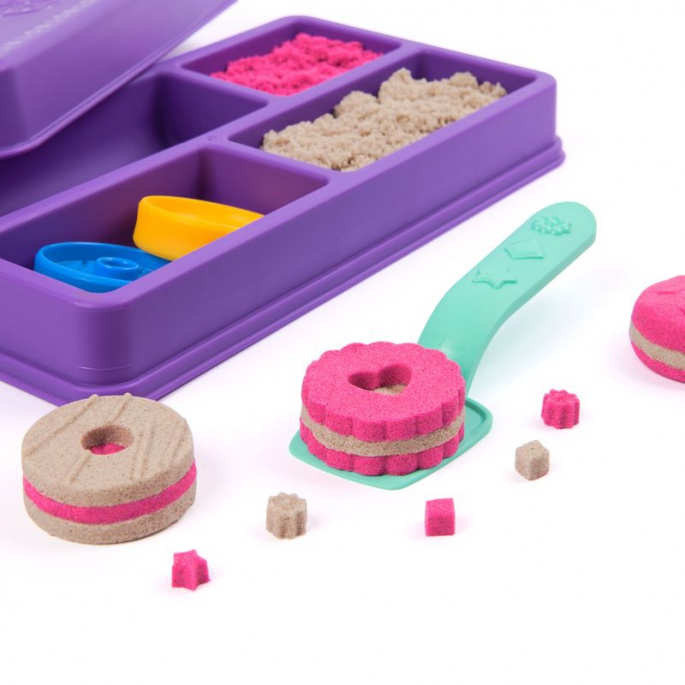 Kinetic Sand tvoření koláčků