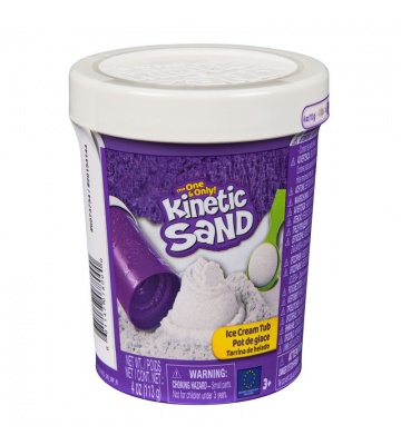Kinetic Sand bílá zmrzlina v tubě