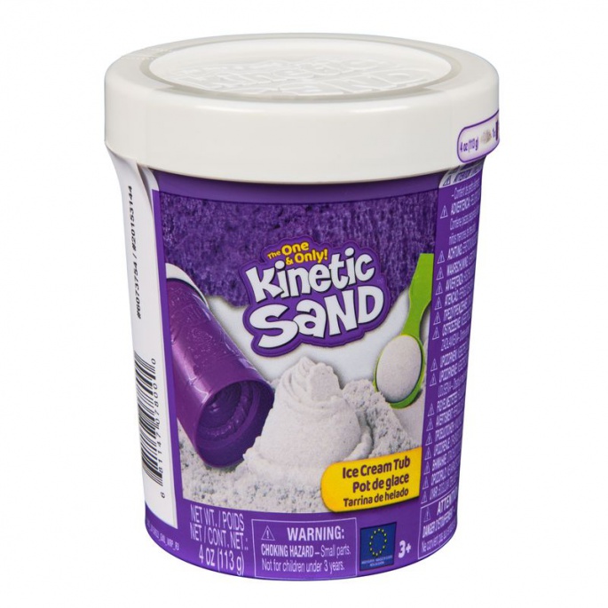 Kinetic Sand bílá zmrzlina v tubě