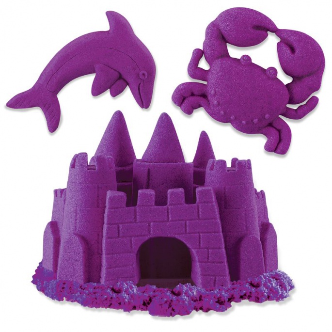 Kinetic Sand neonově fialový písek