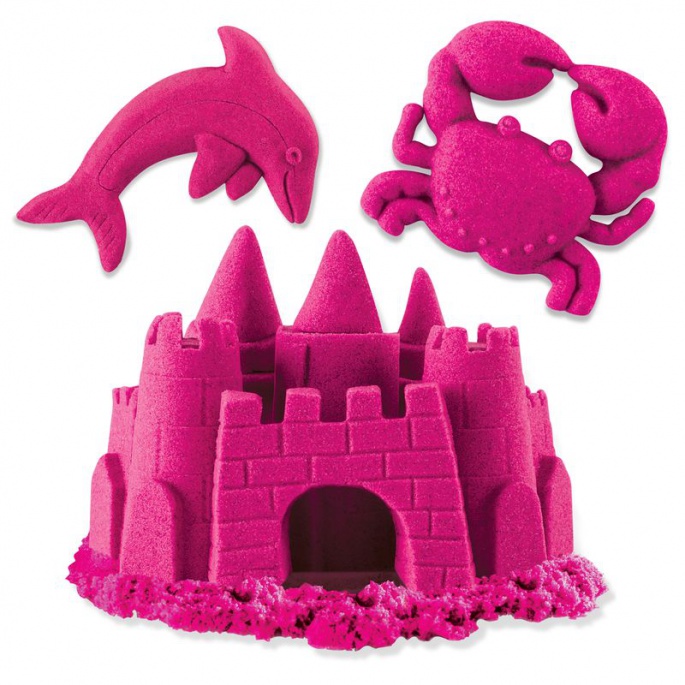 Kinetic Sand neonově růžový písek