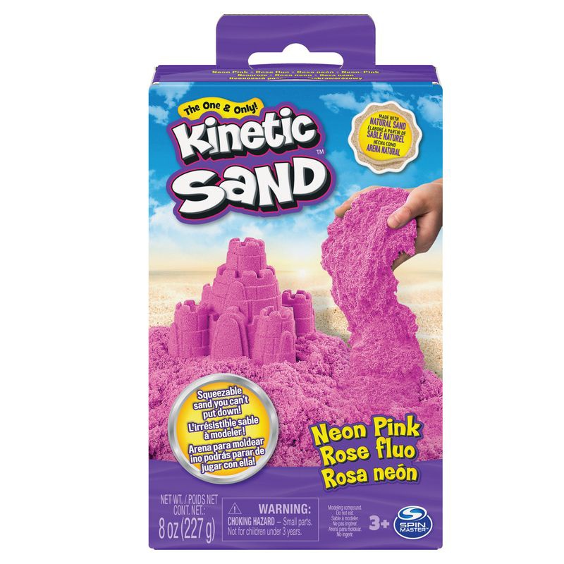 Kinetic Sand neonově růžový písek