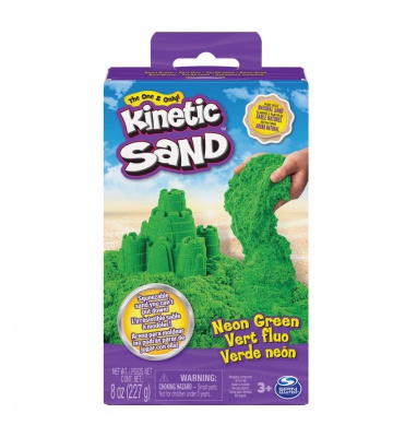 Kinetic Sand neonově zelený písek