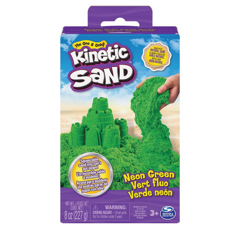 Kinetic Sand neonově zelený písek
